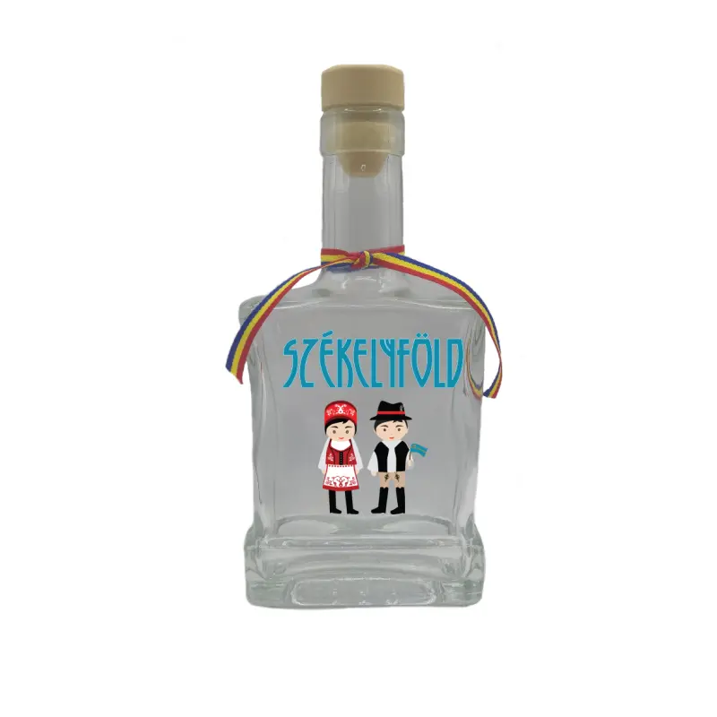 Szekelyfold, tinutul secuiesc, sticla cu mesaj plata, 500 ml, model divgs179 20